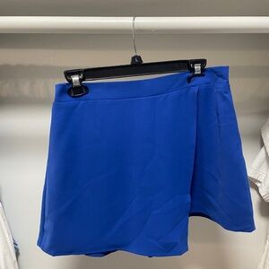 Boutique Royal Blue Size Large Skort / Skirt and Shorts